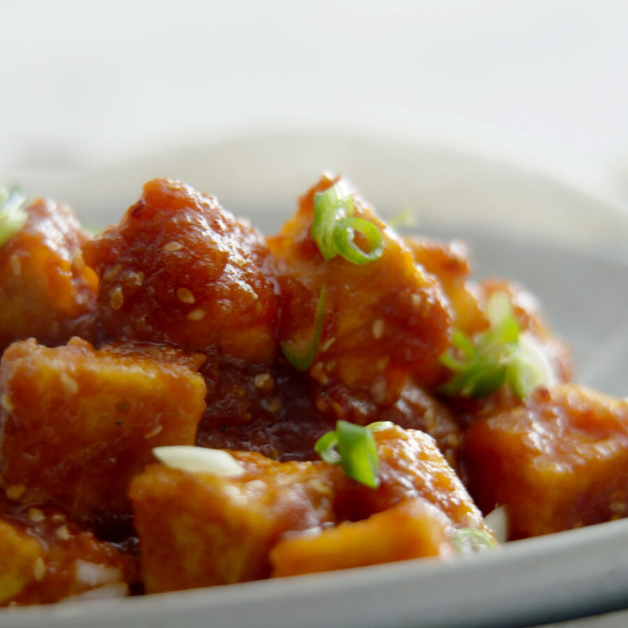 Crispy BBQ Tofu