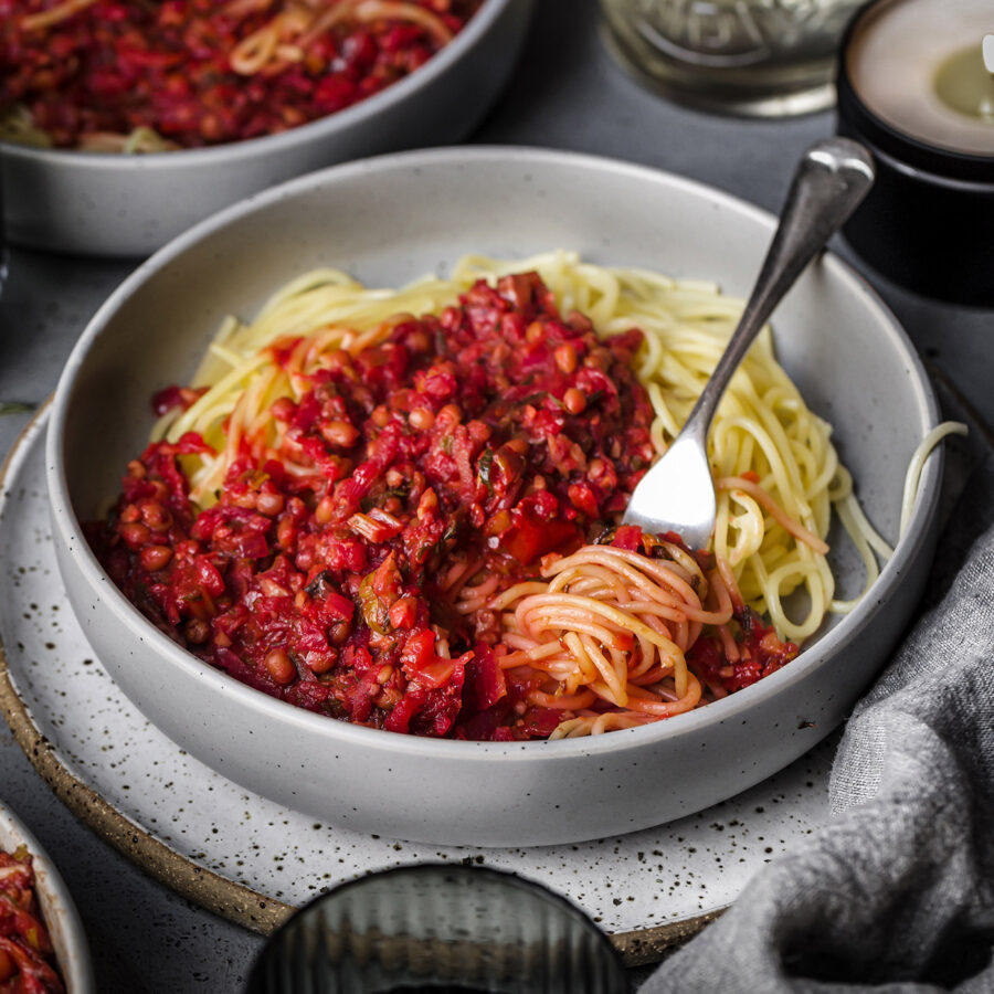 Beetroot Bolognese
