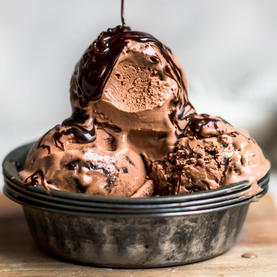 Tahini Choc Ice Cream