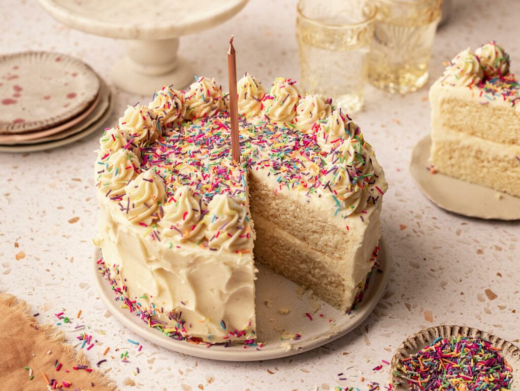 Vanilla Birthday Cake
